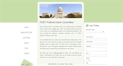 Desktop Screenshot of poetpac.com